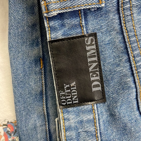 Off duty India^ wide leg high rise jeans - Picture 8 of 9